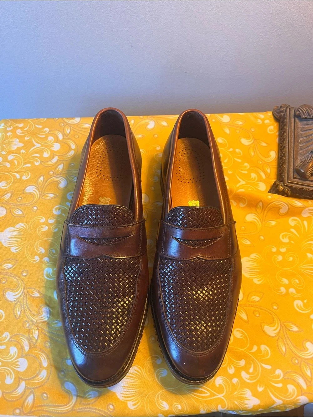 Allen Edmonds Lake Bluff Weave loafers